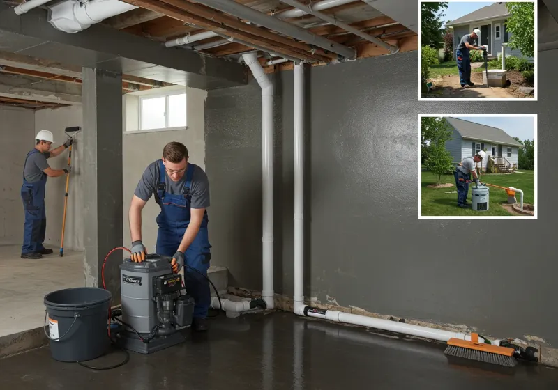 Basement Waterproofing and Flood Prevention process in Logan County, AR